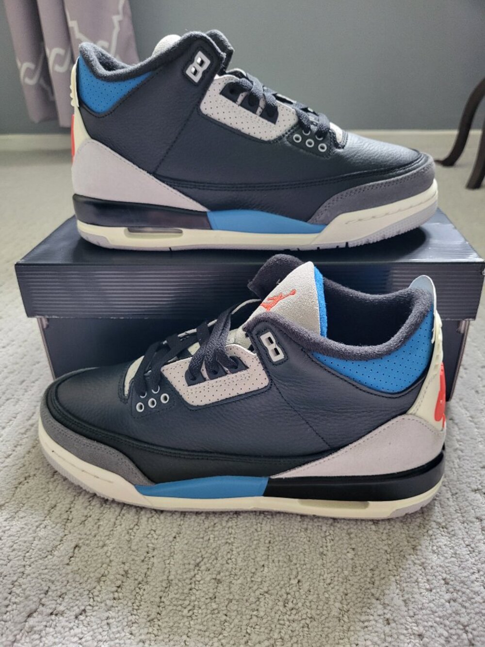 YOUTH SIZE 6.5Y / 8W - Jordan 3 Retro OG Rare Air (GS) IB8968-004 AUTHENTIC NEW!